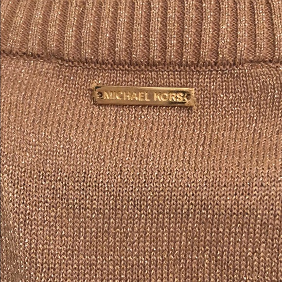 Michael Kors Glittery Gold Sweater - Picture 7 of 8